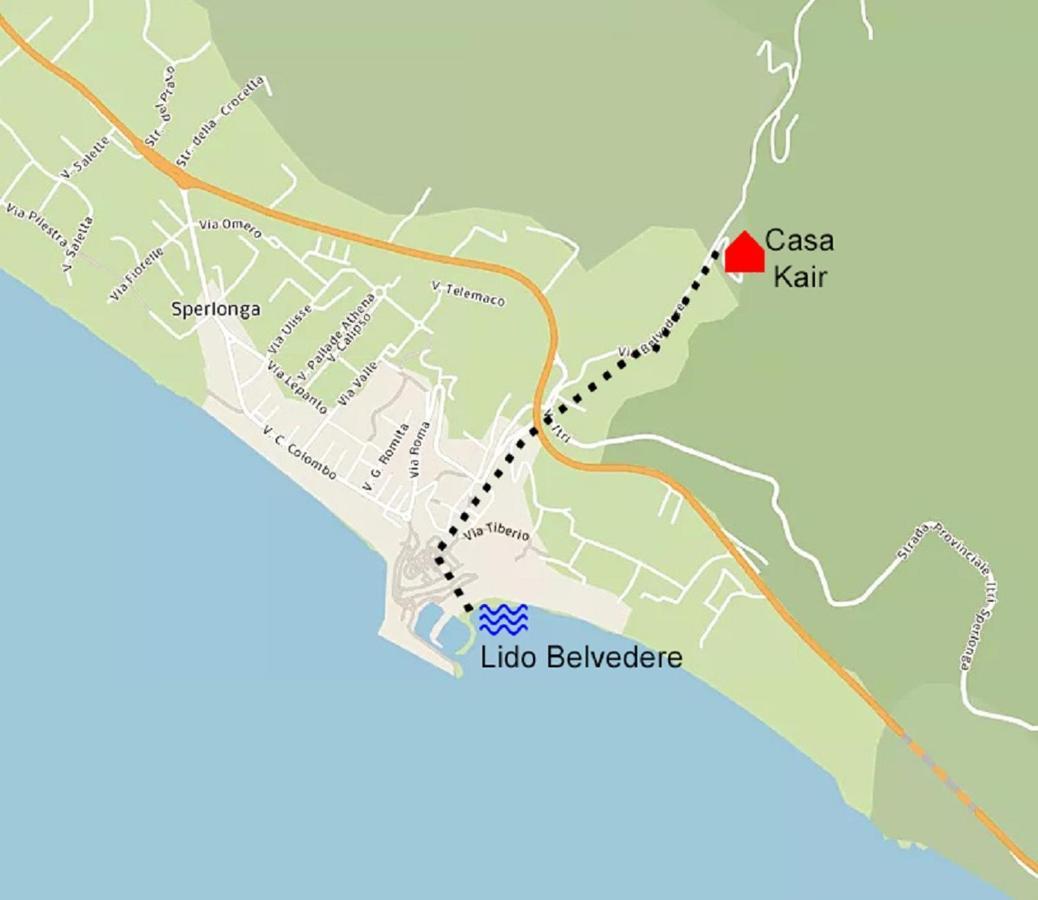 Casa Vacanza Kair Trilo 227 Sperlonga Esterno foto
